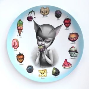 Mab Graves Just One Bite Bat Girl Limited Plate